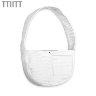 Ttiitt Pet Dog Carrier  Comfortable Large Space Hands Free  Sling for Walk Outdoor