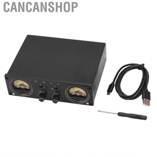 Cancanshop Audio Switcher Converter DB Panel Display VU Meter In Mode For Home
