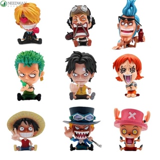 Needway โมเดลฟิกเกอร์ อนิเมะ Monkey D Luffy Roronoa Zoro Hancock Nami Sabo ของขวัญคริสต์มาส ของเล่นสําหรับเด็ก