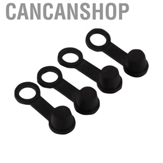 Cancanshop 4pcs Brake Bleed Nipple Cover Rubber Bleeder Screw Vehicle Dustproof Caps