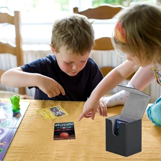 จัดส่งจากประเทศไทยSOOF Game MTG Trading Card Holder, PU Organizer Deck Box, Collection Box Storage Protectors กล่องเก็บเกมสะสมเด็ก