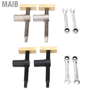 Maib Woodworking Desktop   Abrasion Proof Stainless Steel Bench Dog Clamp for Hole Drilling