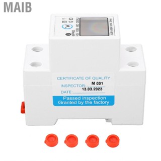 Maib Energy Meter  LCD Display IP65  230V Power for Home