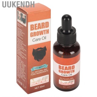 Uukendh Beard Conditioning Growth Oil  Shrink Pores Care Moisturizing for Daily Use Men