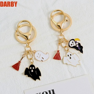 Darby พวงกุญแจ โลหะผสมสังกะสี รูปการ์ตูนแมวผีน้อย แฮนด์เมด DIY