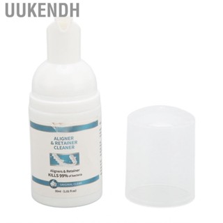 Uukendh Aligner Cleaner Stain  Retainer Cleaning Foam Safe Mild Refeshing Mint Extract Lasting  for Home Adults