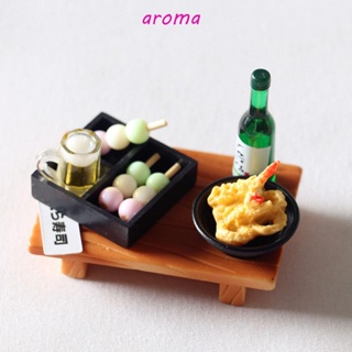 Aroma อุปกรณ์เสริมกล่องอาหาร ลูกบอลปลาน่ารัก สําหรับตกแต่งบ้านตุ๊กตา 1 ชุด