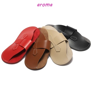 Aroma เคสแว่นตาอ่านหนังสือ หนัง PU แฟชั่น สําหรับผู้หญิง