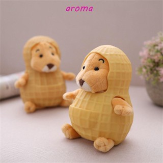 Aroma หมอนตุ๊กตาหนู ถั่วลิสง แบบนิ่ม ของขวัญคริสต์มาส สําหรับเด็ก