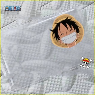 Yb3 เคสใส ลาย One Piece Luffy Ace Chopper กันแม่เหล็ก สําหรับใส่บัตรประจําตัวประชาชน BY3