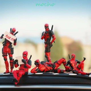 Mocho โมเดลฟิกเกอร์ PVC อนิเมะซุปเปอร์ฮีโร่ Deadpool สร้างสรรค์ สําหรับตกแต่งบ้าน