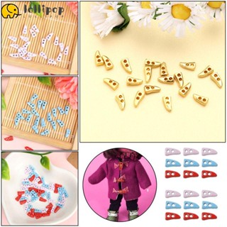 Lollipo1 กระดุมฮอร์น โลหะ ขนาดเล็กพิเศษ สําหรับเย็บผ้า DIY 20 ชิ้น