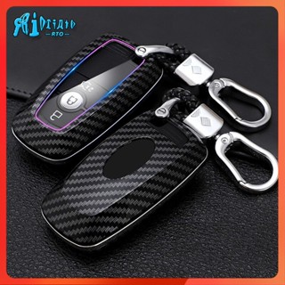 Rto เคสกุญแจรีโมตรถยนต์ คาร์บอนไฟเบอร์ ABS สําหรับ Ford Ranger Wildtrak Everest Explorer EcoSport Mustang Edge MondeoFor Lincoln Mondeo MKC MKZ MKX