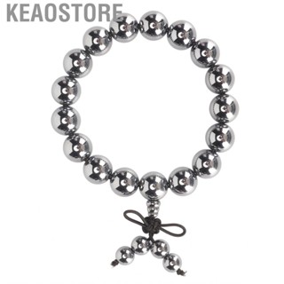 Keaostore 16pcs Beads Prayer Bead Portable Handheld Energy Stone Bracelet