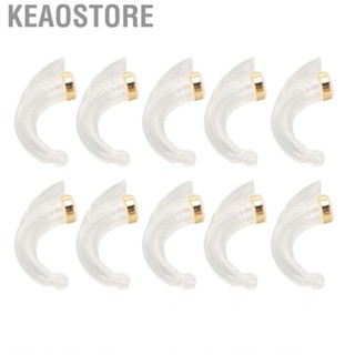 Keaostore 10x  Ear Hook Perfect Fit Ergonomic PP Replacement F