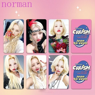 Norman (G) I-DLE โปสการ์ด อัลบั้ม Idol Girls Group Cards (G) I-DLE Lomo Cards, Song Yuqi Miyeon Ye Shuhua 6 ชิ้น ต่อชุด