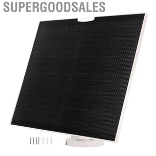 Supergoodsales Outdoor Solar Panel ≥20% Conversion Efficiency 360 Degree Bracket Single Crystal with Mounting Parts for