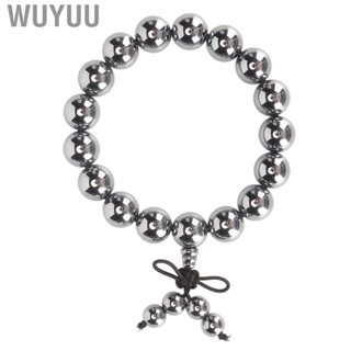 Wuyuu 16pcs Beads Prayer Bead Portable Handheld Energy Stone Bracelet