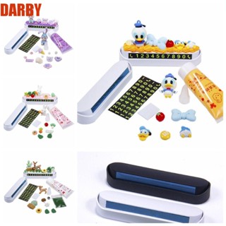 ป้ายจอดรถชั่วคราว รูปตัวเลข DARBY Kawaii เรืองแสง แฮนด์เมด Diy ของเล่นสําหรับแม่ และลูก