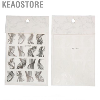 Keaostore French Nail Art   Translucent for Salon