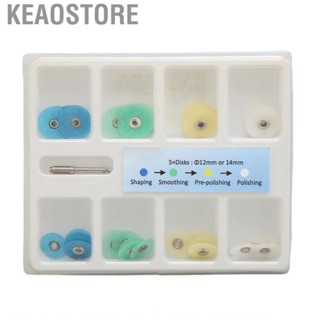 Keaostore 40pcs Dental Polishing Discs Different Shapes Resin Oral  Disc