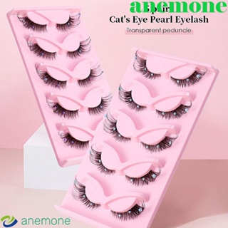 Anemone ขนตาปลอม ขนมิงค์เทียม ยาว 3D 5 คู่