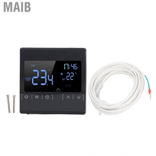 Maib Programmable Digital Thermostat Widely Used Touch Screen Home Power Off Memory AC85V To 250V for Sweat Steam Room