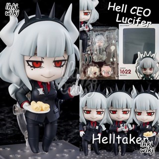 โมเดลฟิกเกอร์ Helltaker Nendoroid Hell CEO Lucifer 1622 เปลี่ยนหน้าได้ สําหรับตกแต่งห้อง