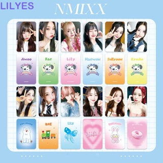 Lilyes NMIXX โปสการ์ด อัลบั้มรูปภาพ Idol NMIXX LOMO สําหรับหอพัก 6 ชิ้น ต่อชุด