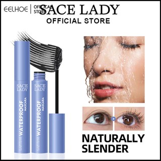 SACE LADY มาสคาร่ากันน้ำ Extra Black Long-Lasting Thick Lengthening Eye Makeup Black Mascara -eelhoe