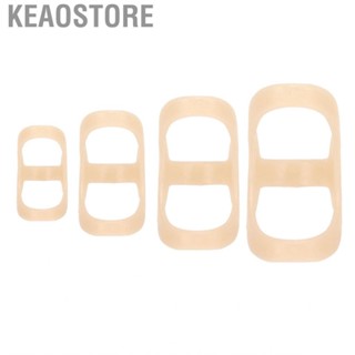 Keaostore Finger Splint Guard Curved Design Rounded Edges Brace Wide Bands for Trigger Fingers