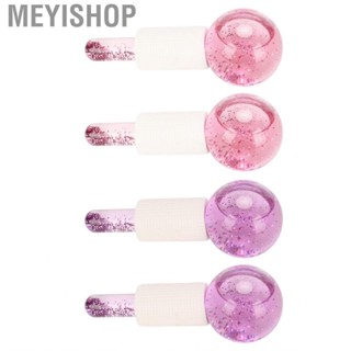 Meyishop Facial Ice Beauty Ball Glass Roller  Balls Cold Compress Reduce Puffiness Easy Operation for Eyes