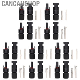 Cancanshop 5 Sets Solar Connector Male Female IP67  PV Panel Cable Plug 1000V