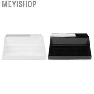 Meyishop Eyelash Grafting Display Box  Extension Dustproof 9 Holes Acrylic for Makeup