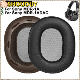 Shououy ฟองน้ําครอบหูฟัง แบบหนัง สําหรับ MDR-1A 1ADAC 1ABT 1RNC 1 คู่