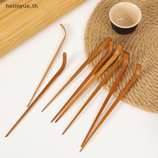 Helinyue ช้อนไม้ธรรมชาติ แฮนด์เมด สีขาว สําหรับชงชา ใบชา เครื่องเทศ