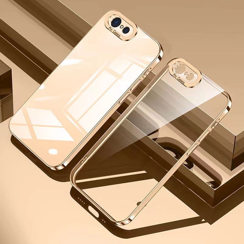 เคสโทรศัพท์มือถือแบบใส บางมาก กันกระแทก สําหรับ iPhone 6 6s 7 8 Plus xr X XS Max