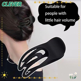 Clever กิ๊บปากจระเข้ พลาสติก กันลื่น เครื่องประดับผม