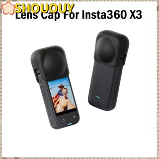 Shououy ฝาครอบเลนส์กล้อง ป้องกันรอยขีดข่วน สําหรับ Insta360 X3