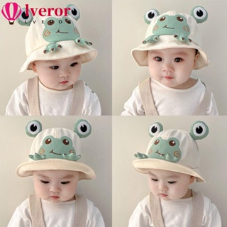 Lveror หมวกบักเก็ต ผ้าฝ้าย กันแดด ป้องกันรังสียูวี 48-50 ซม. แฟชั่นฤดูร้อน