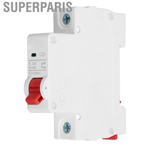 Superparis DC Circuit Breaker 250V 25A PV Overload Protection for Office