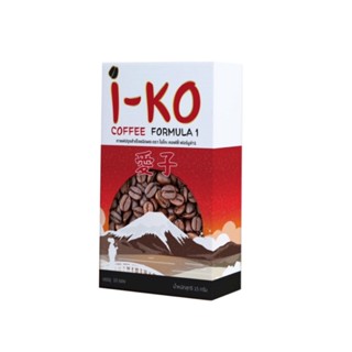 กาแฟ โอเค I-KO coffee 1 กล่อง มี 10 ซอง โอเคOK Coffee Lend โอเค คอฟฟี่ กาแฟปรุงสำเร็จชนิดผง