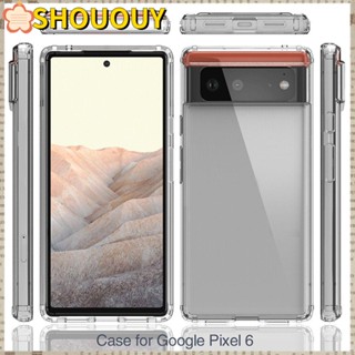 Shououy เคส TPU นิ่ม ป้องกันรอยขีดข่วน สําหรับ Google Pixel 6 XL Google Pixel 6 Google Pixel 6