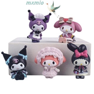 Mxmio Kuromi โมเดลตุ๊กตาอนิเมะ My Melody ขนาด 4 ซม. สําหรับตกแต่งเค้ก