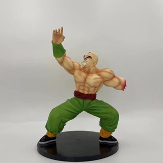 โมเดลฟิกเกอร์ Pvc รูปปั้นอนิเมะ Dragon Ball Tien Shinhan ขนาด 23 ซม. เหมาะกับของขวัญ สําหรับตกแต่งห้อง