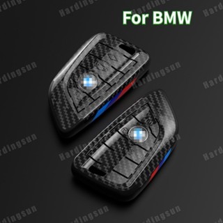 เคสกุญแจรีโมทรถยนต์ คาร์บอนไฟเบอร์ สําหรับ Bmw G20 G30 X1 X3 X4 X5 G05 X6