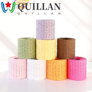 Quillan ริบบิ้น Raffia ธรรมชาติ สําหรับห่อบรรจุภัณฑ์ งานแต่งงาน DIY