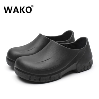 Wako รองเท้าเชฟ กันลื่น กันน้ํามัน เพื่อความปลอดภัย สําหรับใส่ทํางาน