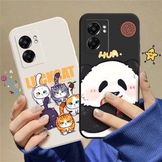 เคสโทรศัพท์มือถือแบบนิ่ม TPU ลายการ์ตูนแมว C_A8 สําหรับ OPPO A77 5G 2022 Realme Narzo 50 5G