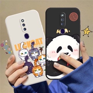 Oppo F11 PRO เคสโทรศัพท์ TPU แบบนิ่ม ลายการ์ตูนแมว C_A8